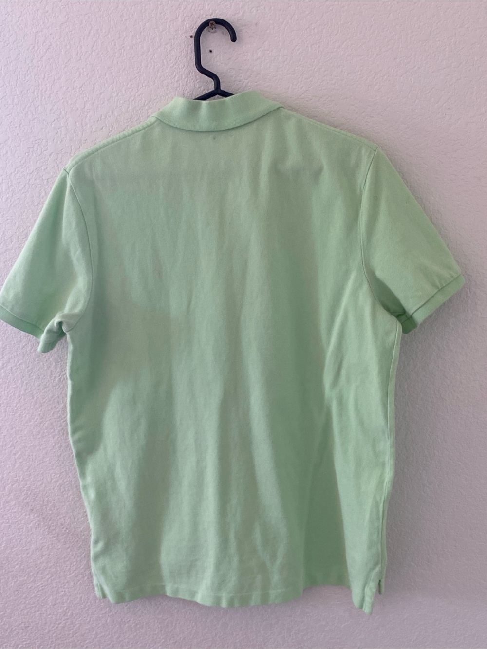 Polo by Ralph Lauren Men’s Light Green Polo with Orange Pony Size M - Picture 4 of 8